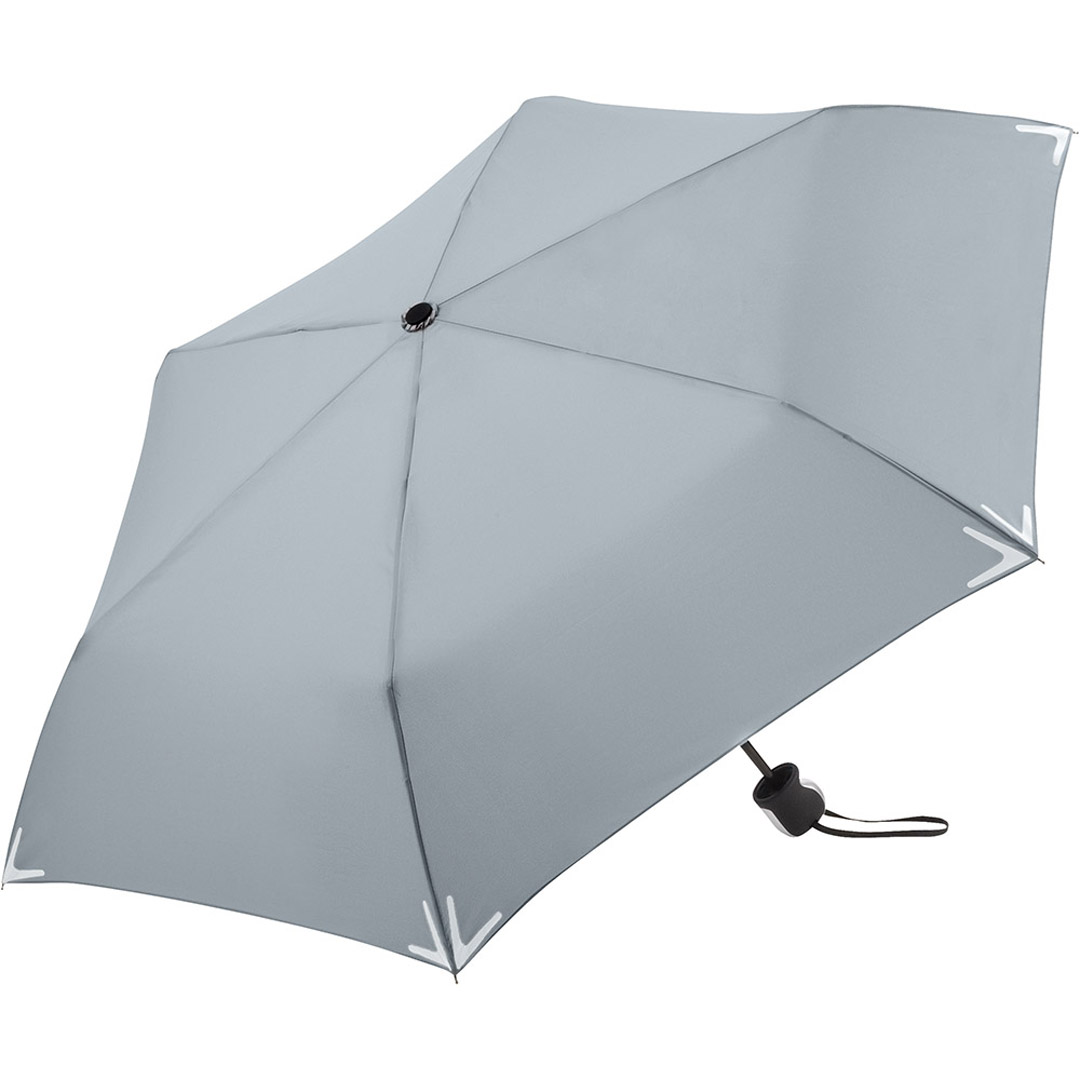 FARE Mini-Taschenschirm Safebrella® hellgrau